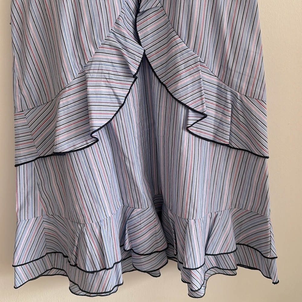 Excellent condition, Parker, ruffle sleeve dress, Sz. 8 - Picture 6 of 14